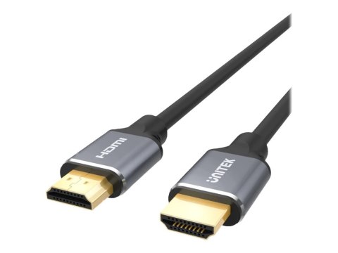 Unitek C139W - Ultra High Speed - kabel HDMI - HDMI męski do HDMI męski - 3 m - czarny