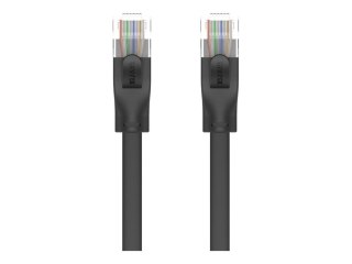 Unitek - Kabel sieciowy - RJ-45 (M) do RJ-45 (M) - 3 m - UTP - CAT 6 - odlewany, bez wystających elementów, płaski - czarny