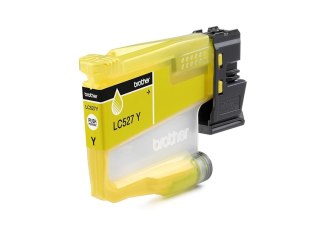 Brother LC527Y - Żółty - oryginał - pakiet poduszek - pojemnik na tusz - dla Brother MFC-J4350DW, MFC-J4550DW, MFC-J6760DW