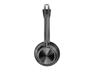 HP Poly Voyager Focus 2 - Słuchawka - nauszne - Bluetooth - bezprzewodowa - redukcja hałasu - USB-C za pośr. adaptera Bluetooth 