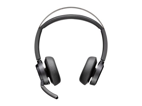 HP Poly Voyager Focus 2 - Słuchawka - nauszne - Bluetooth - bezprzewodowa - redukcja hałasu - USB-C za pośr. adaptera Bluetooth 