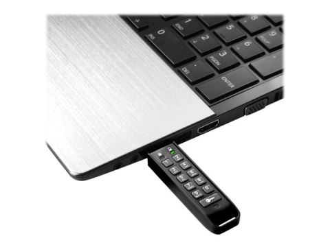 IStorage datAshur Personal2 - Pendrive USB - zaszyfrowany - 8 GB - USB 3.0