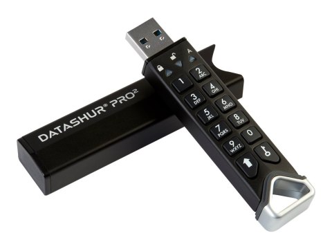 IStorage datAshur Pro2 - Pendrive USB - zaszyfrowany - FIPS 140-2 Level 3 - 128 GB - USB 3.2 Gen 1