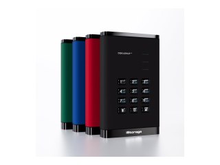 IStorage diskAshur³ - Dysk twardy - zaszyfrowany - 1 TB - zewnętrzny (przenośne) - USB 3.2 Gen 1 - 256-bit AES-CBC, 256-bit AES-
