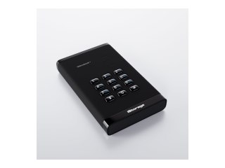 IStorage diskAshur³ - SSD - zaszyfrowany - 512 GB - zewnętrzny (przenośne) - USB 3.2 Gen 1 - 256-bit AES-CBC, 256-bit AES-XTS, A