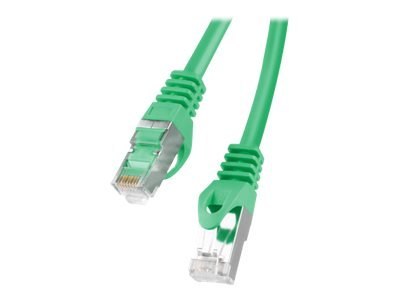 Lanberg - Kabel krosowy - RJ-45 (M) do RJ-45 (M) - 25 cm - zafoliowana nieekranowana skręcona para (F/UTP) - CAT 6 - odlewany, b