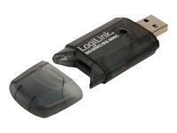 LogiLink Cardreader USB 2.0 Stick for SD/MMC - Czytnik kart - 8-w-1 (MMC, SD, RS-MMC, MMCmobile, SDHC) - USB 2.0
