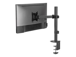 LogiLink - Zestaw do montażu (montaż nabiurku) - ramię regulowane - dla wyświetlacz LCD - długość ramienia 200 mm - plastik, sta