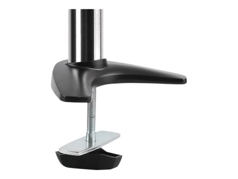 LogiLink - Zestaw do montażu - ramię regulowane - dla monitor - aluminium, stal - szary metalik - rozmiar ekranu: 13"-27" - mont