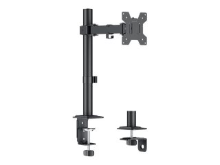 LogiLink - Zestaw do montażu (uchwyt monitora) - dla wyświetlacz LCD - maks. 10 kg, długość ramienia 202 mm - stal, plastik - cz
