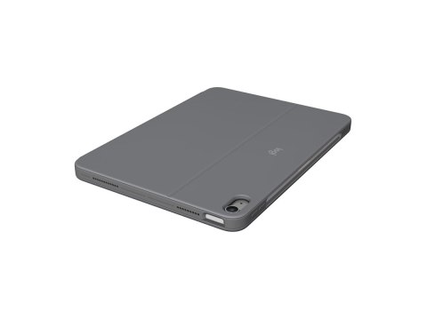 Logitech Combo Touch - Etui na klawiaturę - z panel dotykowy - podświetlenie - Apple Smart connector - QWERTY - Międzynarodowy U