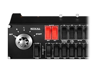 Logitech Flight Switch Panel - Panel symulatora lotu - przewodowa - dla PC