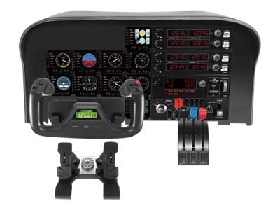 Logitech Flight Switch Panel - Panel symulatora lotu - przewodowa - dla PC