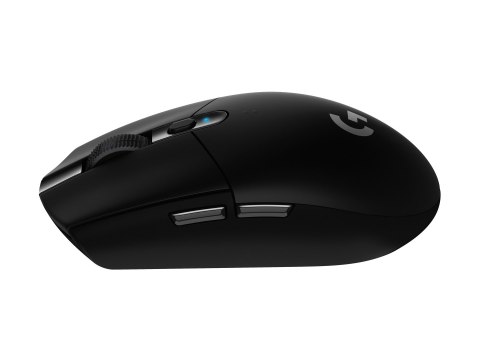 Logitech G G305 - Mysz - optyczna - 6 przyciski - bezprzewodowa - 2.4 GHz - odbiornik bezprzewodowy USB - czarny