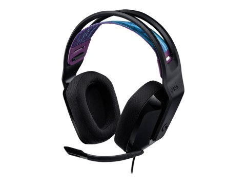 Logitech G G335 Wired Gaming Headset - Słuchawka - pełna wielkość - przewodowa - złącze 3,5 mm - czarny - Certyfikat Discord