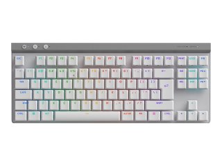 Logitech G G515 - Klawiatura - LIGHTSPEED - TKL - podświetlenie - bezprzewodowa - 2.4 GHz, Bluetooth, USB - QWERTY - Międzynarod