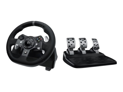 Logitech G920 Driving Force - Zestaw kierownica i pedały - przewodowa - dla Microsoft Xbox One