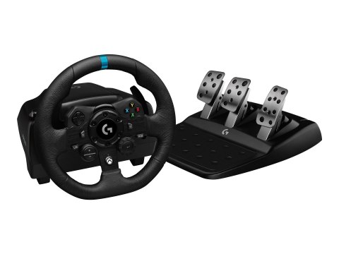 Logitech G923 - Zestaw kierownica i pedały - przewodowa - dla PC, Microsoft Xbox One