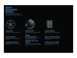 Logitech Heavy Equipment - G-Series - zestaw kierownica i pedały - przewodowa - dla PC