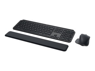 Logitech MX Keys S Combo - Zestaw klawiatura i mysz - podświetlenie - bezprzewodowa - Bluetooth LE - QWERTY - Międzynarodowy USA