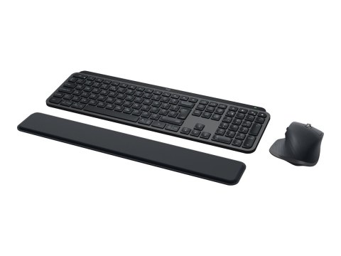 Logitech MX Keys S Combo - Zestaw klawiatura i mysz - podświetlenie - bezprzewodowa - Bluetooth LE - QWERTY - Międzynarodowy USA