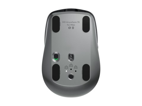 Logitech Master Series MX Anywhere 3S for Mac - Mysz - 6 przyciski - bezprzewodowa - Bluetooth - kosmiczna szarość