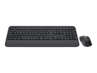 Logitech Signature MK650 Combo for Business - Zestaw klawiatura i mysz - bezprzewodowa - Bluetooth LE - QWERTY - Międzynarodowy 
