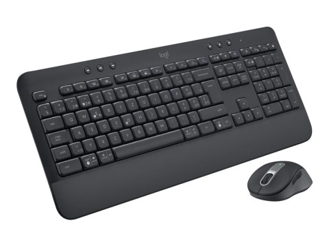 Logitech Signature MK650 Combo for Business - Zestaw klawiatura i mysz - bezprzewodowa - Bluetooth LE - QWERTY - Międzynarodowy 