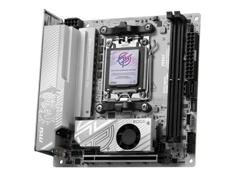MSI MPG B850I EDGE TI WIFI - Płyta główna - mini ITX - Socket AM5 - AMD B850 Chipset - USB-C 3.2 Gen 2x2, USB-C 3.2 Gen2, USB 3.