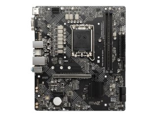 MSI PRO H610M-G DDR4 - Płyta główna - ATX micro - Gniazdo LGA1700 - H610 Chipset - USB 3.2 Gen 1 - Gigabit LAN - wbudowana karta