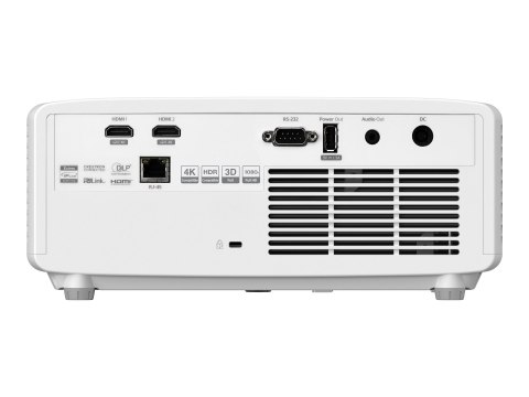 Optoma ZH420 - Projektor DLP - laser - 3D - 4300 lumeny - Full HD (1920 x 1080) - 16:9 - 1080p - biały