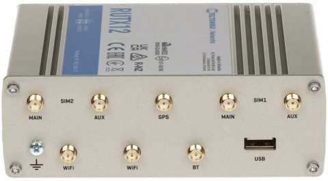 PUNKT DOSTĘPOWY DUAL 4G LTE + ROUTER RUTX12 Dual SIM Bluetooth BLE, Wi-Fi 5, 2.4 GHz, 5 GHz, 867 Mb/s Teltonika