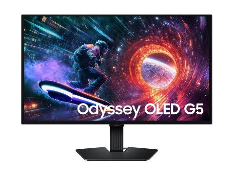Samsung Odyssey OLED G5 S27FG502SU - G50SF Series - monitor OLED - gaming - 27" - 2560 x 1440 QHD @ 180 Hz - 200 cd/m² - 1000000