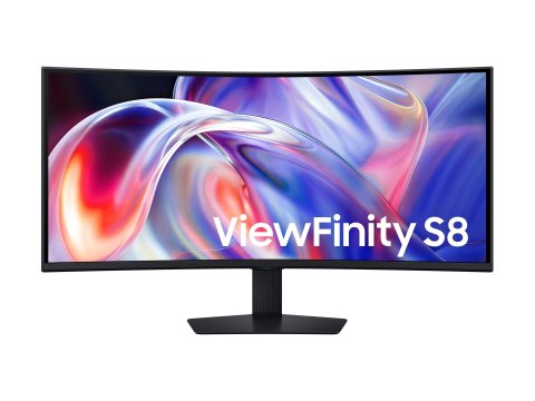Samsung ViewFinity S8 S40H850TAU - S85TH Series - monitor LED - zaokrąglony - USB - 40" - 5120 x 2160 5K2K WUHD @ 144 Hz - VA - 