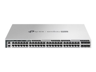 TP-Link Omada Pro S6500-48GP6XF V1.26 - Przełącznik - L3 - Tak - 48 x Gigabit Ethernet + 6 x 10 Gigabit SFP+ - montowany w szafi
