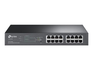 TP-Link TL-SG1016PE - Przełącznik - smart - 8 x 10/100/1000 (PoE+) + 8 x 10/100/1000 - stacjonarny, montowany w szafie rack - Po