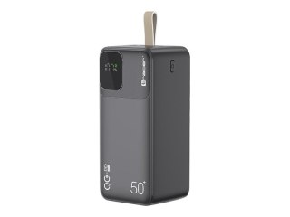 Tracer Prime-V5 - Powerbank - 50000 mAh - 185 Wh - 22.5 wat - 3 A - QC, PD - 3 złącza wychodzące (2 x 9 pin USB Typ A, USB-C)