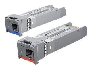 Ubiquiti - Moduł nadajnik/odbiornik SFP (mnini GBIC) - 10GbE - 10GBASE-BiDi - LC pojedynczy-tryb - do 10 km - 1270 nm / 1330 nm 