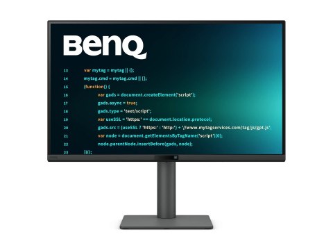 BenQ Programming RD270Q - Monitor LED - 27" - 2560 x 1440 2K @ 144 Hz - IPS - 350 cd/m² - 1300:1 - HDR10 - 5 ms - HDMI, DisplayP