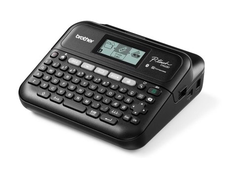 Brother P-Touch PT-D460BTVP - Drukarka do etykiet - czarno-biały - termotransferowa - szer. 18 mm - 180 dpi - do 30 mm/sek - USB