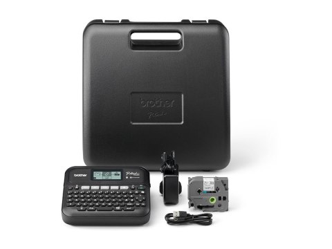 Brother P-Touch PT-D460BTVP - Drukarka do etykiet - czarno-biały - termotransferowa - szer. 18 mm - 180 dpi - do 30 mm/sek - USB