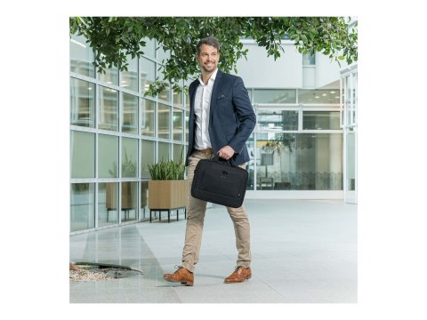 DICOTA Eco Top Traveller BASE - Teczka do notebooka - 13" - 14.1" - czarny