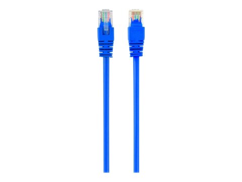Gembird - Kabel krosowy - RJ-45 (M) do RJ-45 (M) - 1 m - UTP - CAT 5e - odlewany - niebieski