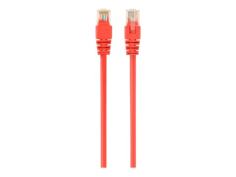 Gembird - Kabel krosowy - RJ-45 (M) do RJ-45 (M) - 2 m - CAT 5e - odlewany - czerwony