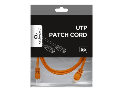 Gembird - Kabel krosowy - RJ-45 (M) do RJ-45 (M) - 2 m - UTP - CAT 5e - odlewany - pomarańczowy
