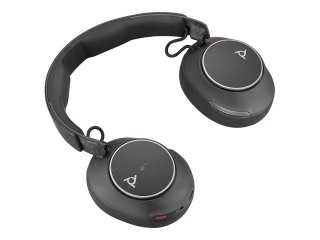 HP Poly Voyager Surround 80-M UC - Voyager Surround 80 series - słuchawka - pełna wielkość - Bluetooth - bezprzewodowa - USB-C z