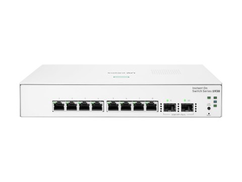 HPE Networking Instant On 1930 8G 2SFP Switch - Przełącznik - L3 - Tak - 8 x 10/100/1000 + 2 x Gigabit SFP - stacjonarny