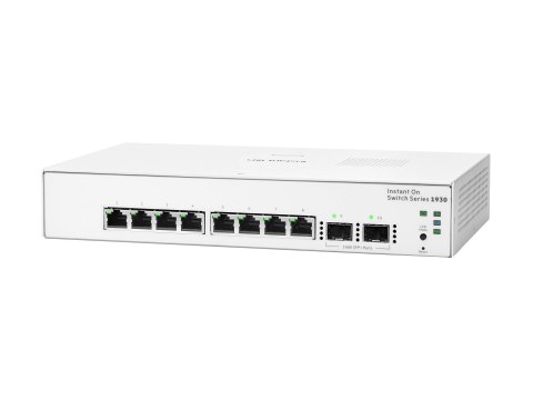 HPE Networking Instant On 1930 8G 2SFP Switch - Przełącznik - L3 - Tak - 8 x 10/100/1000 + 2 x Gigabit SFP - stacjonarny