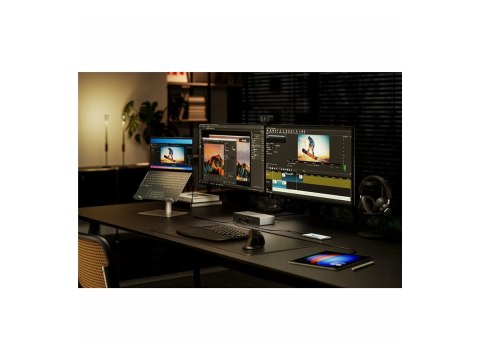 Kensington SD5000T5 EQ - Stacja dokująca - Thunderbolt 5 - 3 x Thunderbolt 5 - 1GbE, 2.5GbE