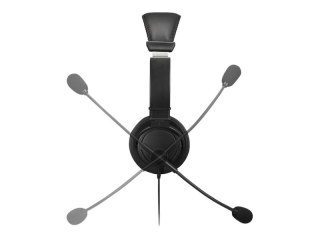 Kensington USB Hi-Fi Headphones - Słuchawki z mikrofonem - nauszne - przewodowa - USB